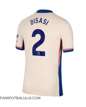Chelsea Axel Disasi #2 Tricou Fotbal Replică 2024-25 Barbati Deplasare